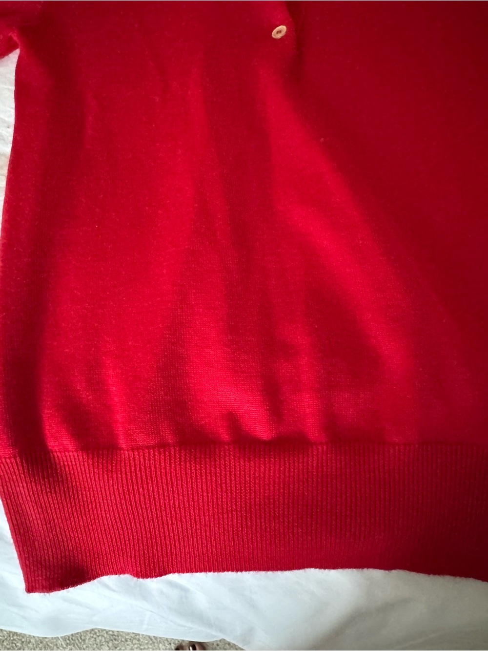 G Label (Goop/GWYN) red sweater polo small - Picture 4 of 6